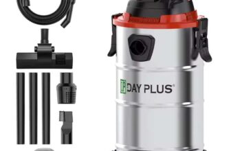 Heavy Duty Wet Dry Vacuum, 1200W 20L Industrial Strength (Welcome/New user deal) Zhitaozhang Tool Store (Trader)