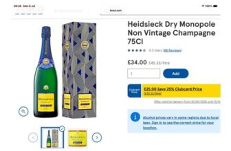 Heidsieck Dry Monopole Non Vintage Champagne 75Cl