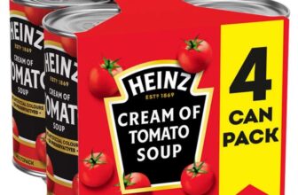 Heinz Cream of Tomato Tinned Soup 4 x 400g (instore – Layorthorpe)