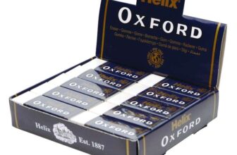 Helix Oxford Large Sleeve Erasers (Box of 20)