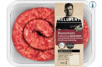 Hellbent XL Boerewors (Irish Beef with South African seasoning) 360g
