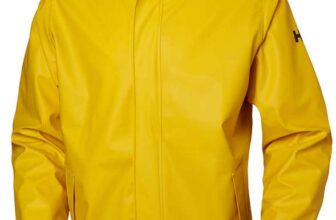 Helly Hansen Mens Moss Jacket Shell Jacket waterproof Helox fabric in Large / Yellow