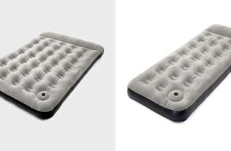 Hi-Gear Deluxe Airbed with integrated pump – single £9.60 / double £12.80 w/code free collection