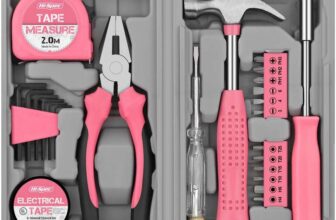 Hi-Spec Pink Small Tool Kit for Home DIY, Repairs & Crafts 24pc – Apollo Fulfilment Ltd – FBA