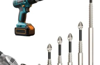 High-Magnetic Screwdriver Drill Bit Set, 6 Pcs Anti-Slip Impact Bits with Magnetiser – Sold by OENBATOM Shop / FBA