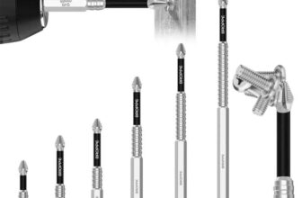 High Magnetic Screwdriver Drill Bit Set, Universal Anti-Slip Magnetic Electric Screwdriver Set for Various Sizes – Sold by Linddersen / FBA