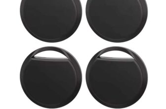 Himojo Dual Tag, Works With Apple Find My & Google Find Hub 4-Pack – £18.09 Sold By Smart Homehacks Store