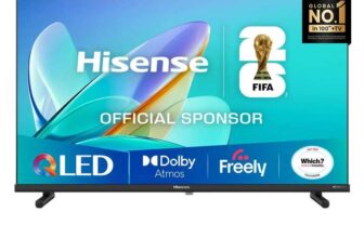 Hisense 40E5QTUK 40 Inch QLED HD Smart TV – Discount at Checkout