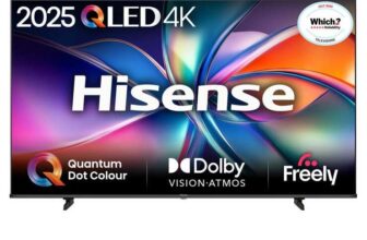 Hisense 58E7QTUK 58 Inch QLED HD Smart TV – 5 year warranty – discount at checkout