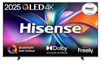 Hisense 65E7QTUK 65 Inch QLED HD Smart TV 5 Year Warranty