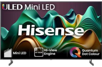 Hisense 65U6NQTUK 65 Smart 4K Ultra HD HDR Mini LED TV with Freely – 2 Year Warranty