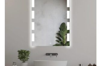 Home Glow Venti 50x70cm Vertical LED Vanity Mirror