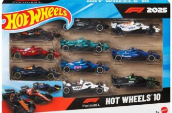 Hot Wheels Formula 1 1:64 Die-Cast Cars 10 Pack / Hot Wheels 1:64 Ferrari Die-Cast Cars 5 Pack £7.99 – Free C&C