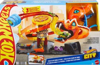 Hot Wheels Lets Race Netflix – City Toy Car Track Set
