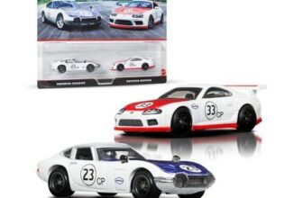 Hot Wheels Premium Morris Mini, Car Culture 2-Pack of 1:64 Scale Vehicles