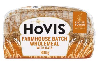 Hovis Signature White 800g / Hovis Farmhouse Batch Wholemeal Bread with Oats 800g – Clubcard Price