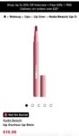Huda beauty Lip Contour Lip Stain