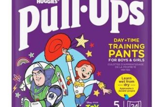 Huggies Pull-Ups Unisex Day Time Training Nappy Pants, Size 5