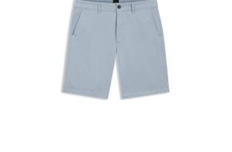 Hugo Boss Slim-Fit Shorts in Stretch-Cotton Twill