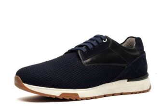 Hush Puppies Original Simon Memory Foam Trainers Midnight/Navy – With Code