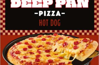 Iceland Deep Pan Pizza Hot Dog 425g – Omline Exclusive