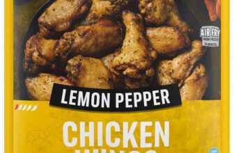 Iceland Lemon Pepper Chicken Wings 750g