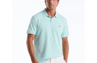 Icons Tipped Polo Shirt in Plume