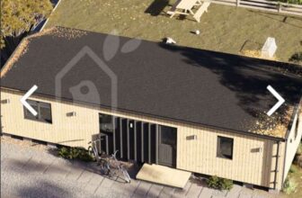 Insulated Granny Annexe NICOLE M (44 mm Cladding), 12.7×6.2 m (42×20), 68 m² (UK Mainland)