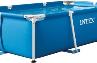 Intex 28270 Rectangular Pool, without Filter Pump, 220 x 150 x 60 cm, blue