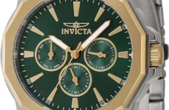 Invicta Speedway Stainless Steel Mens Quartz Watch – 42mm