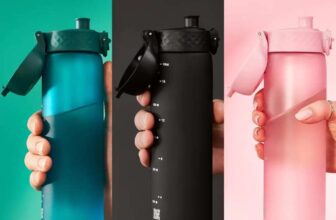 Ion8 Recyclon Leakproof 500ml Water Bottle, 3 Pack in Two Colour Combinations