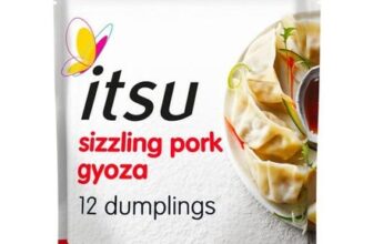 Itsu 12 Sizzling Pork Gyoza Dinner Dumplings