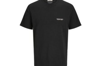 JACK & JONES Mens Jorcanggu Slub Element Back Tee Ss Cn, Small Only