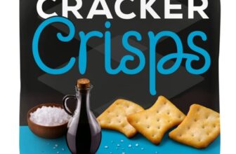 JACOBS Cracker Crisps Salt and Balsamic Sharing Bag, 150 g (Pack of 1)