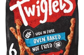 JACOBS Twiglets Original Baked Snacks Multipack 6x23g, 138g