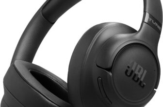 JBL Tune 780 NC Wireless Over-Ear Bluetooth Headphones, Black Bluetooth 6.0, Adaptive Noise-Cancelling, Smart Ambient, 76-Hour Battery Life, Google Fast Pair and Microsoft Swift Pair