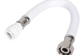JG SPEEDFIT FLEXIBLE TAP CONNECTORS 15MM X 3/4 X 300MM 2 PACK