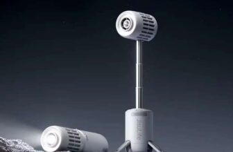 JISULIFE Multifunctional 3 in 1 Portable Wireless Ceiling Camping Fan Rechargeable 13500mAh Battery with code at JISULIFE Official Store