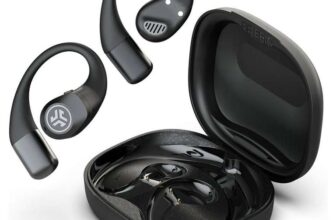 JLab Epic Open Sport Headset True Wireless Stereo (TWS) Ear-hook Sports Bluetooth Black on Three – w/code