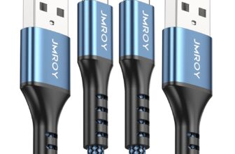 JMROY USB C Charger Cable 2M1M 2PACK Type C Charger Fast Charging 3.1A Lead for Samsung Galaxy S21 S20 S10 S9 S8 A12 A20e A21s A40 A51 A70,Huawei P30 P20 P40,Google Pixel,Xiaomi,Sony Xperia,Switch