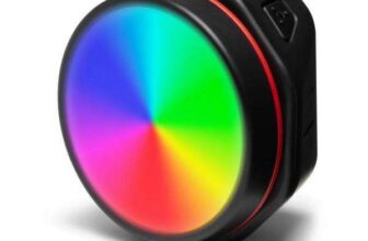 JOBY Beamo Reel RGB LED Light for Mirrorless Camera & Smartphones ( Vlogging Light / Rechargeable ) free click and collect