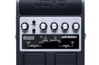 JOYO Portable Guitar Practice Amp & Pedal All-in-One Rechargeable – Bluetooth – Sold by JoyoTechnology / FBA
