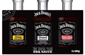 Jack Daniels BBQ Sauce Variety Pack, 3 x 553g Instore