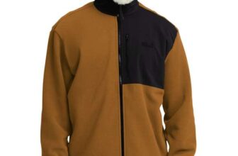 Jack Wolfskin Online only Sumetro Zip Up Funnel Neck Fleece Jacket