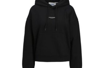 Jack and Jones Jxstudio Vesterbro RLX Hooded Sweatshirt Black XS