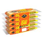 Jacobs On The Go Fibre Boost Oats & Wholegrain Crackers 5 x 46g