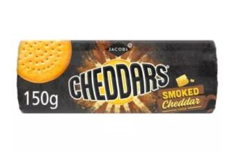 Jacobs Smoked Cheddar Flavour Cheddars 150g
