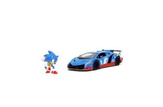 Jada Sonic 1:24 Lamborghini Veneno Car