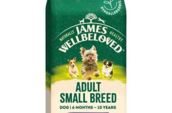 James Wellbeloved Hypoallergenic Dry Dog Food for Adult Small Breed Lamb & Rice 1.5 kg