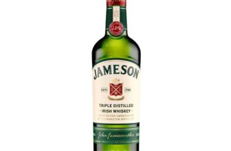 Jameson Original Triple Distilled Blended Irish Whiskey, 70cl